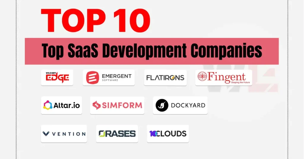 top saas development companies